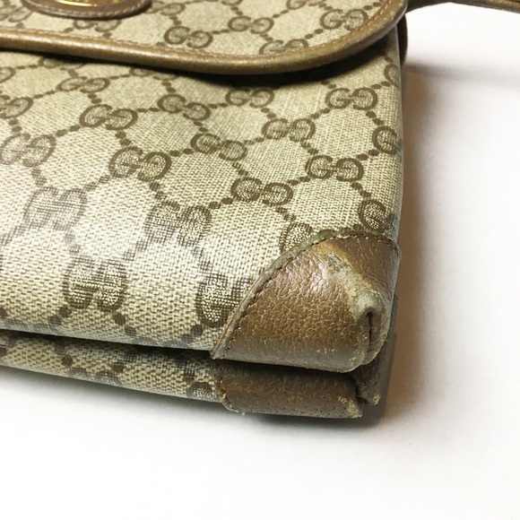 🌸 Beautiful Brown Gucci Vintage Crossbody 🌸 - Picture 6 of 8